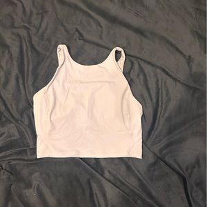 Pastel Blue High Neck align tank, size 10! New without tags